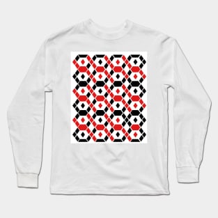 Mosaic Geometric Art. Long Sleeve T-Shirt